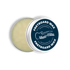 Onze luthiers maken bij elke afstelbeurt gebruik van een speciale voedende wax voor je gitaarhals – de biologische Fretboard Care Wax van Wheel of Fifths.